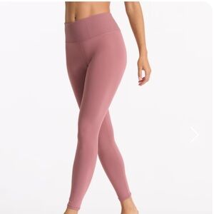 Vuori rib studio leggings pink